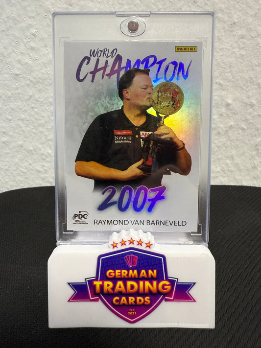 Raymond van Barneveld World Champion 093/180 - 2024 Panini PDC World Championship 2025