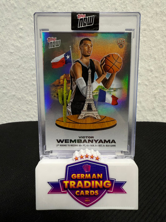 Victor Wembanyama Rookie Topps Now VW4