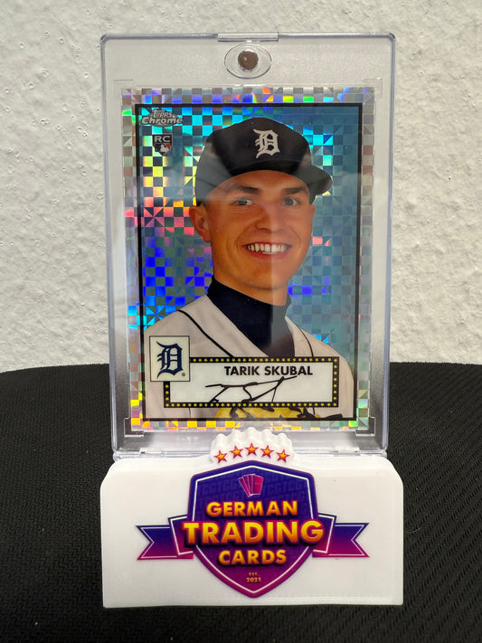 Tarik Skubal Rookie X-Fractor - 2021 Topps Chrome Platinum Anniversary