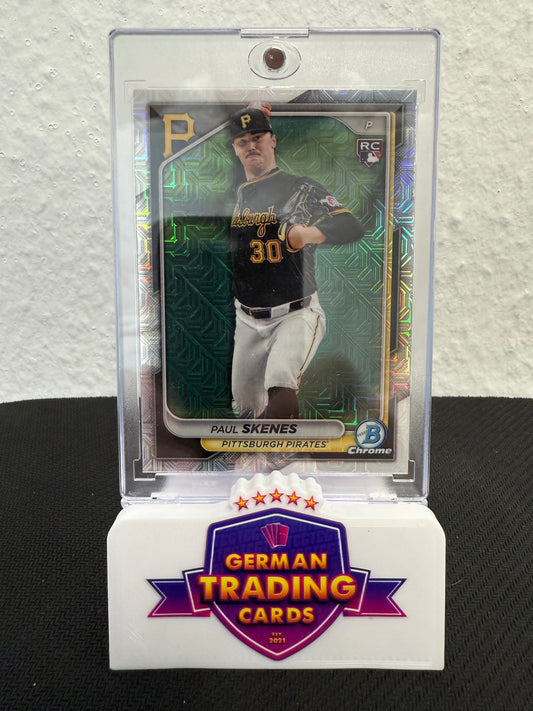 Paul Skenes Rookie Mojo Refractor - 2024 Topps Chrome Baseball