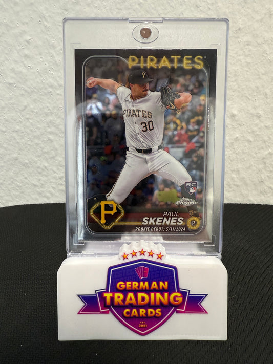 Paul Skenes Rookie - 2024 Topps Chrome Update Baseball