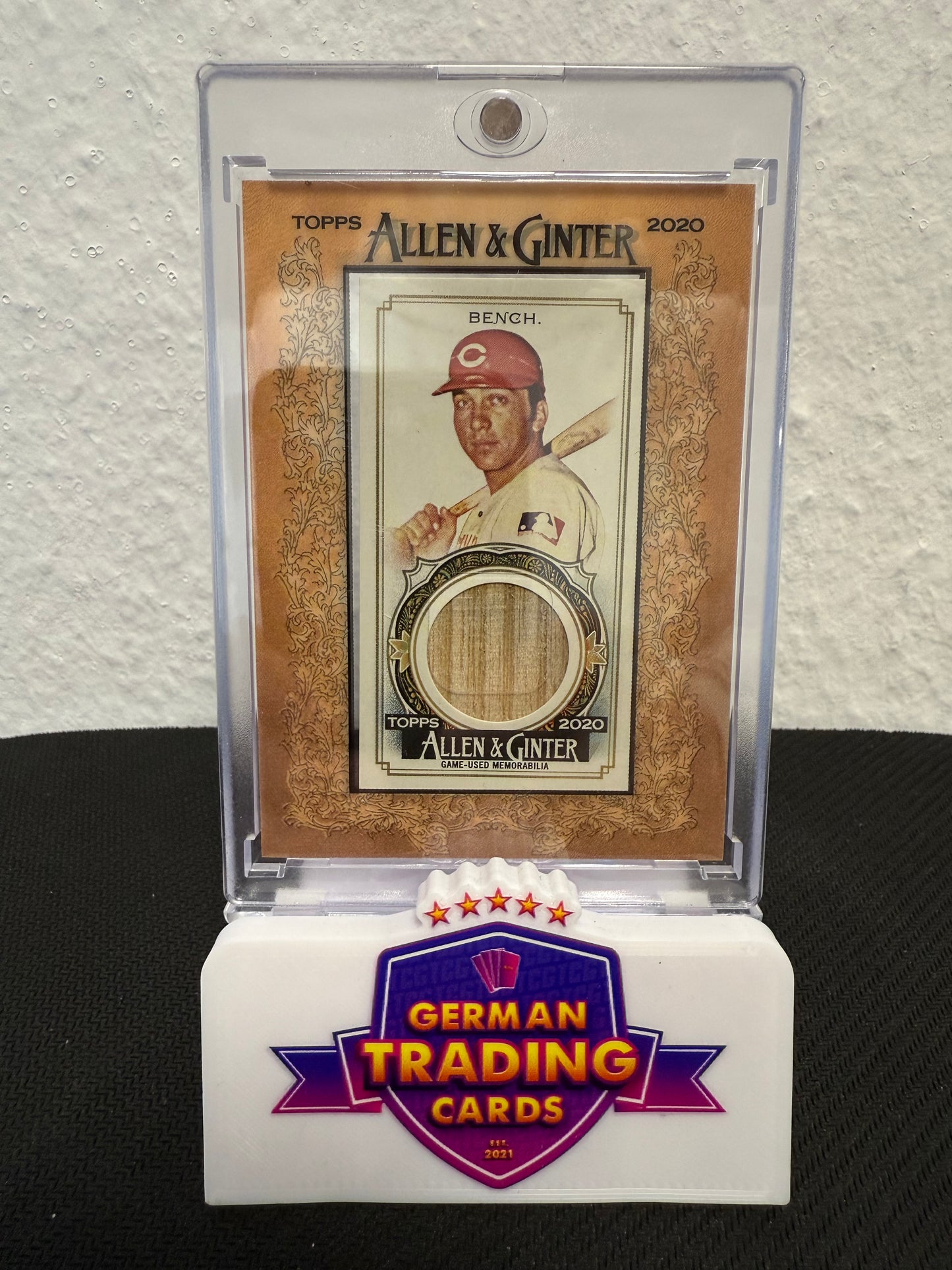 Johnny Bench Bat Relic - 2020 Topps Allen & Ginter Baseball