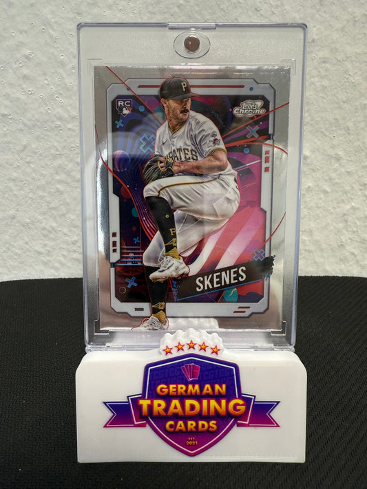Paul Skenes Rookie - 2024 Topps Chrome Cosmic Baseball