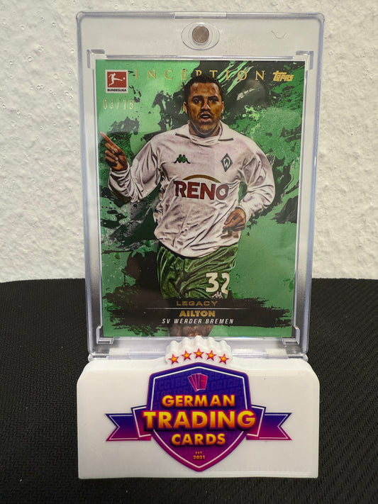 Ailton Legacy 03/75 - 2024-25 Topps Inception Bundesliga