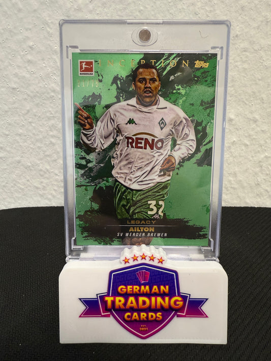 Ailton Legacy 21/75 - 2024-25 Topps Inception Bundesliga