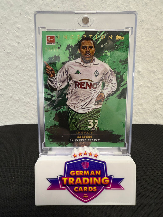 Ailton Legacy 23/75 - 2024-25 Topps Inception Bundesliga