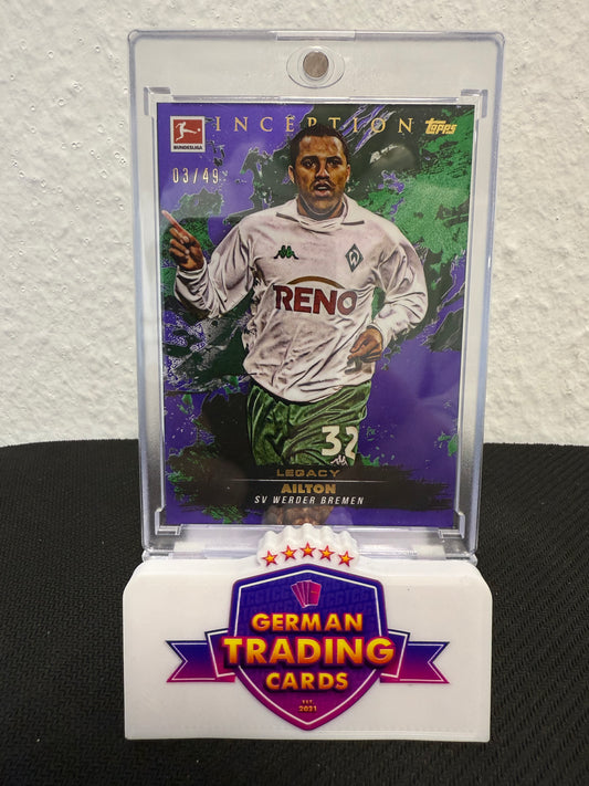 Ailton Legacy 03/49 - 2024-25 Topps Inception Bundesliga
