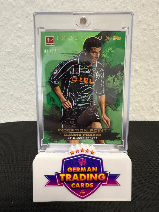 Claudio Pizarro 01/75 - 2024-25 Topps Inception Bundesliga