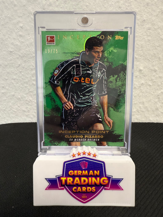 Claudio Pizarro 19/75 - 2024-25 Topps Inception Bundesliga