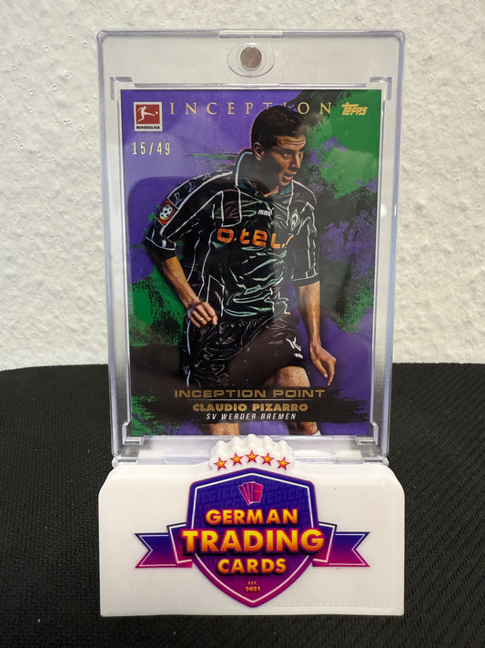 Claudio Pizarro 15/49 - 2024-25 Topps Inception Bundesliga