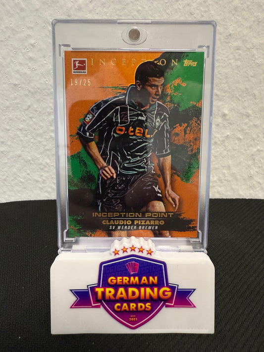 Claudio Pizarro 19/25 - 2024-25 Topps Inception Bundesliga