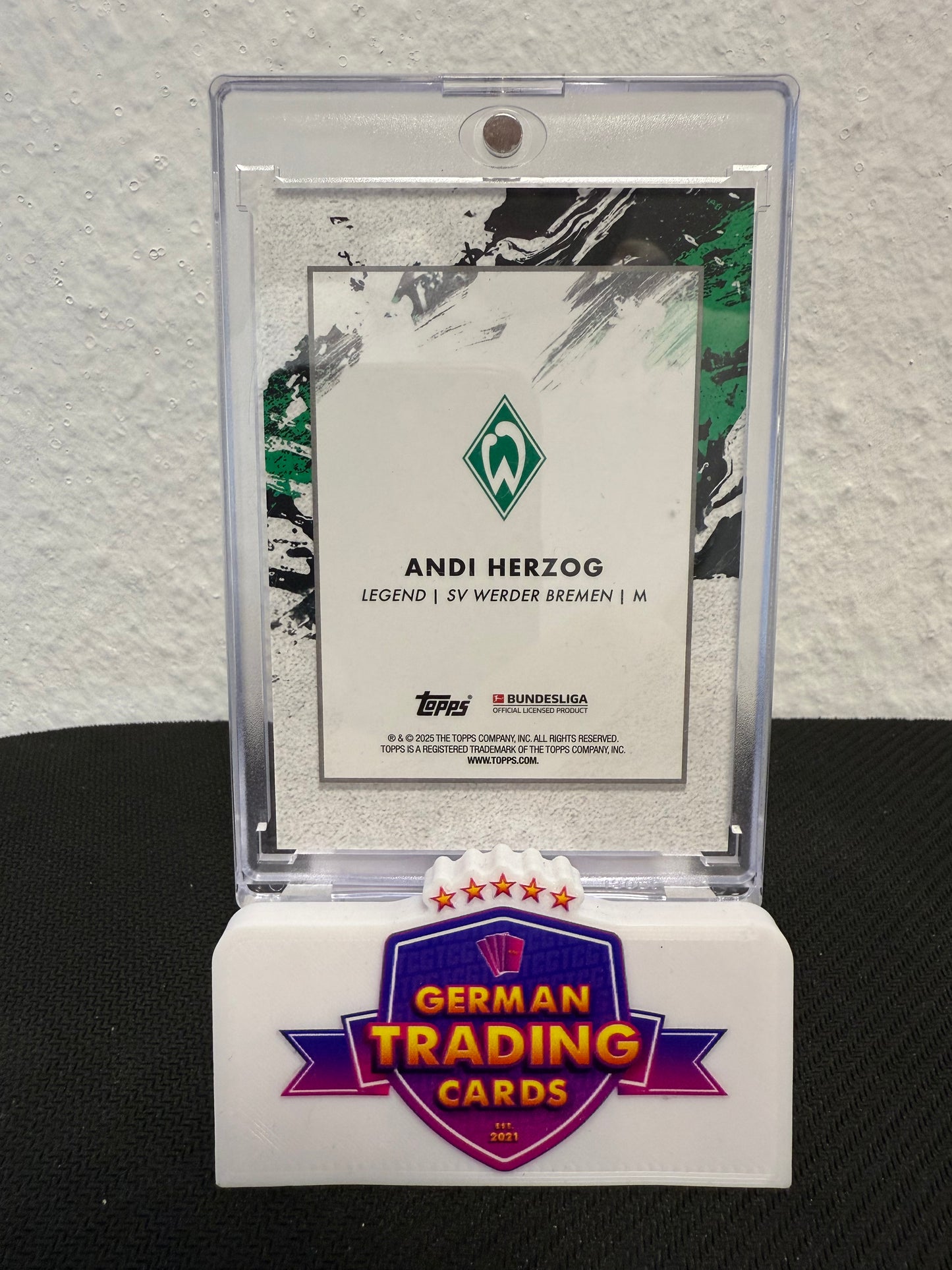 Andi Herzog Legacy 17/25- 2024-25 Topps Inception Bundesliga