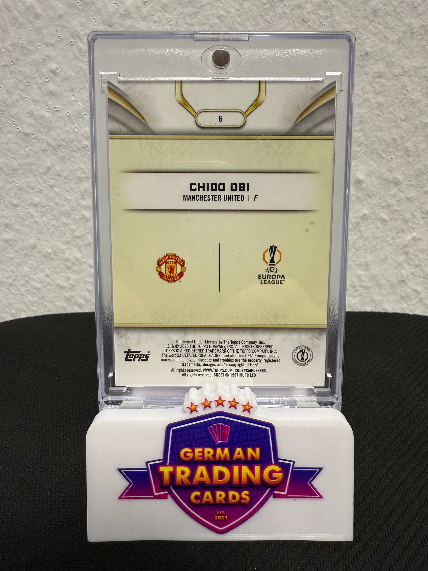 Chido Obi Rookie 47/99 - 2024-25 Topps Reverence UCC