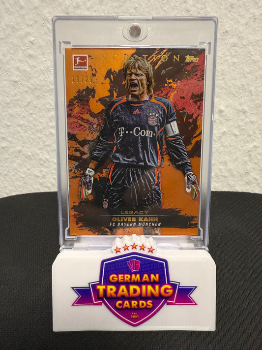 Oliver Kahn Legacy 19/25 - 2024-25 Topps Inception Bundesliga