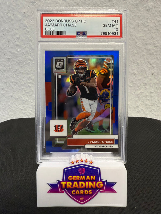 Ja´Marr Chase 048/179 PSA 10 - 2022 Panini Donruss Optic Football