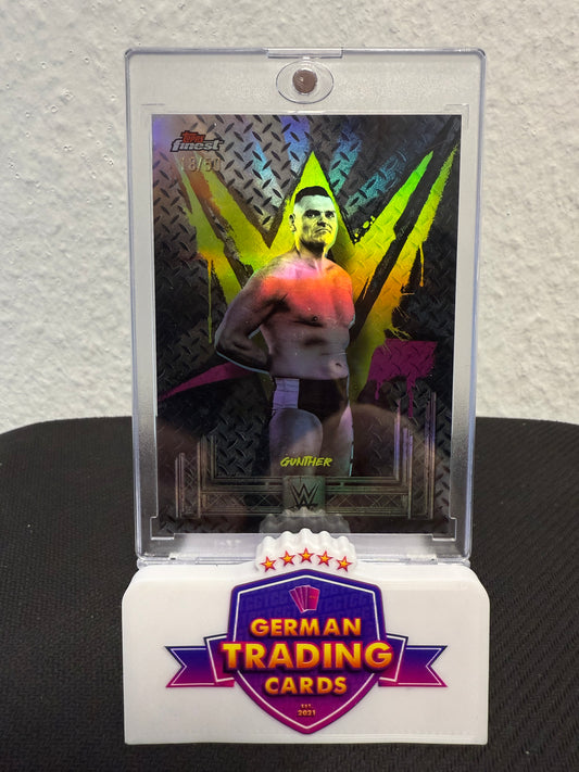 Gunther 18/50 - 2025 Topps Finest WWE