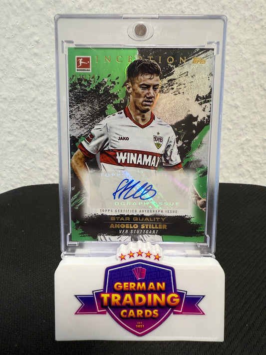 Angelo Stiller Star Quality Auto 22/75 - 2024-25 Topps Inception Bundesliga