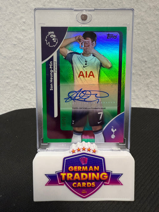 Heung-Min Son Auto 20/99 - 2025-26 Topps Premier League