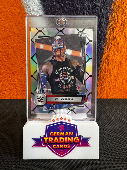Rey Mysterio Steel Cage Refractor 18/37 #62 - Topps Chrome WWE 2025