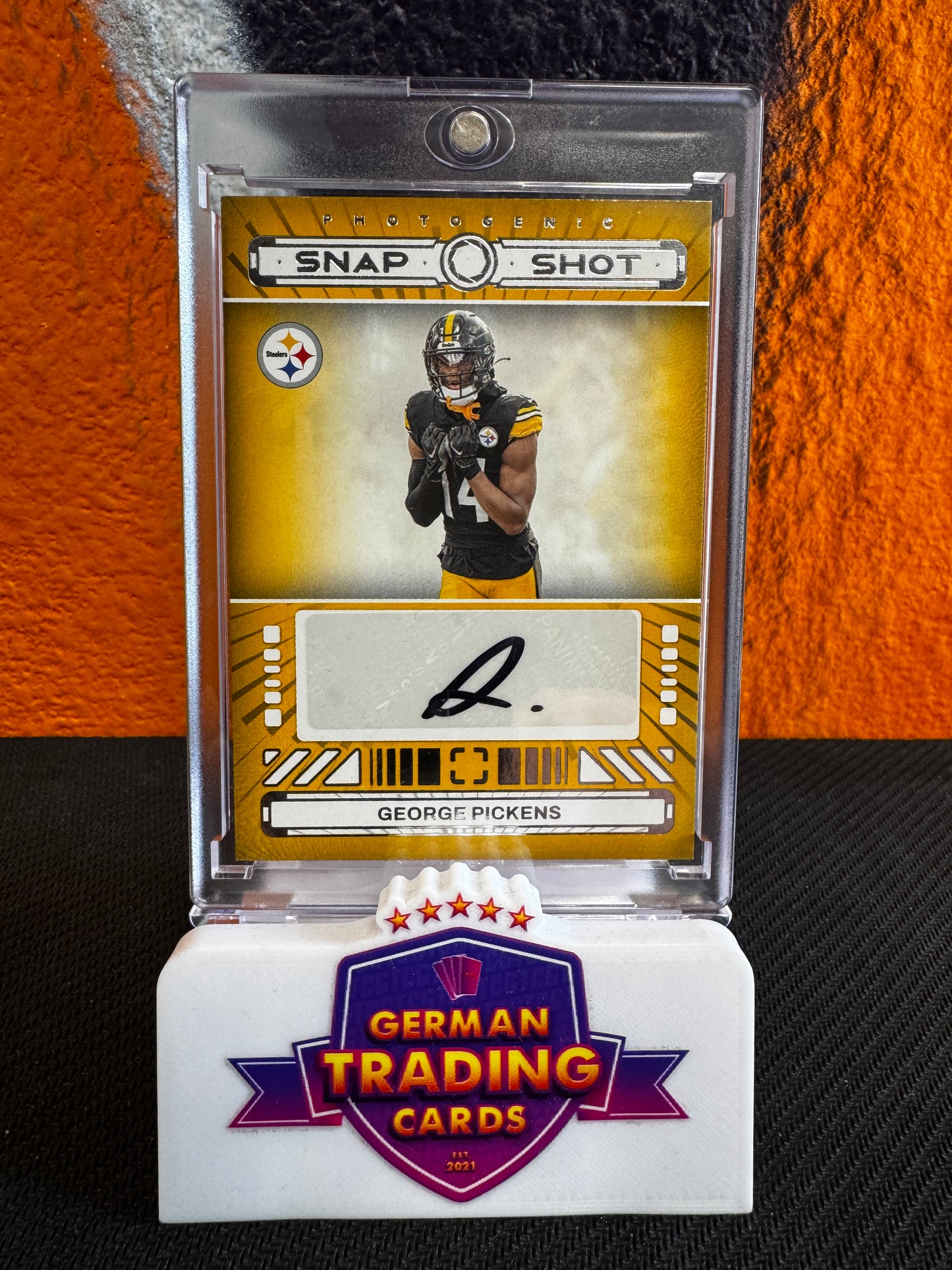 George Pickens Snapshot Auto - Panini Photogenic 2024