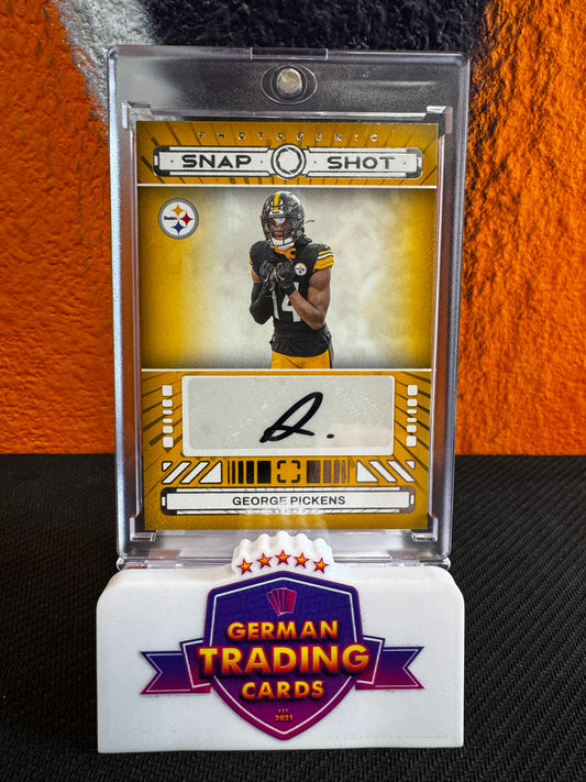 George Pickens Snapshot Auto - Panini Photogenic 2024