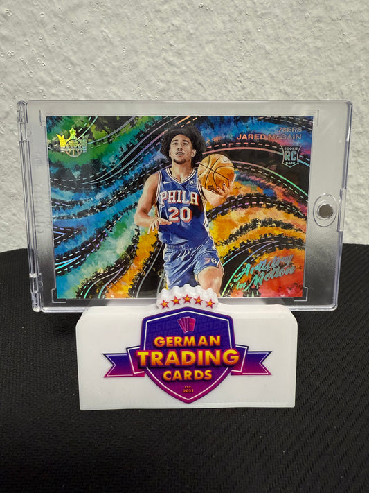 Jared McCain Rookie Artistry in Motion 064/125 - 2024-25 Panini Court Kings Basketball