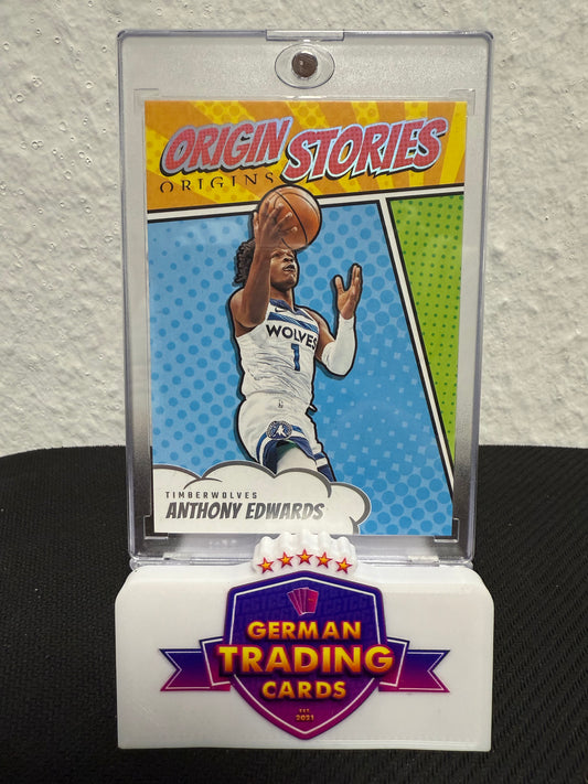 Anthony Edwards Origin Stories - 2024-25 Panini Origins Basketball