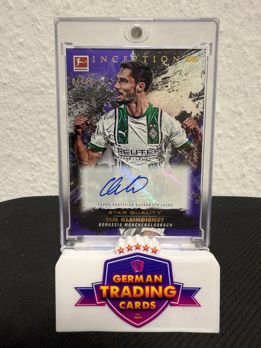 Tim Kleindienst Star Quality Auto 04/49- 2024-25 Topps Bundesliga Inception