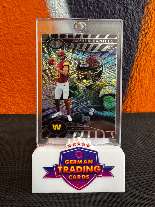 Jayden Daniels Rookie Swirl - Panini Illusions 2024