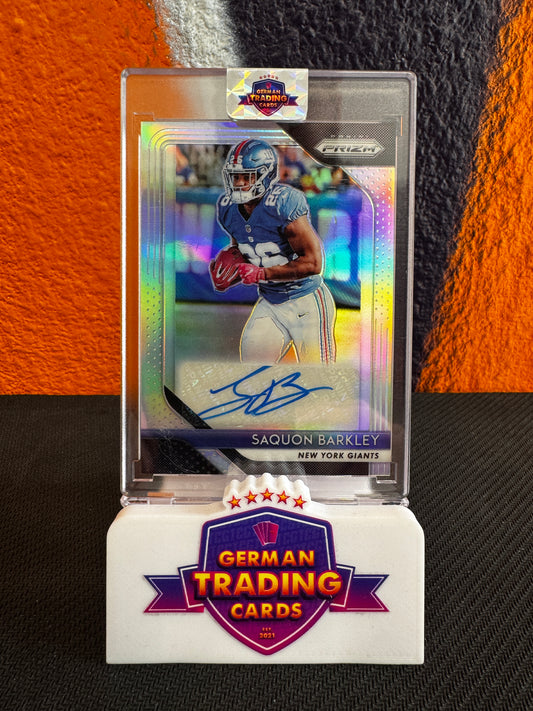 Saquon Barkley Rookie Auto Silver - Panini Prizm 2018