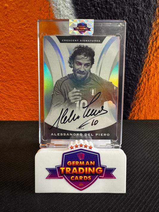 Alessandro Del Piero Crescent Signatures - Panini Nobility 2017
