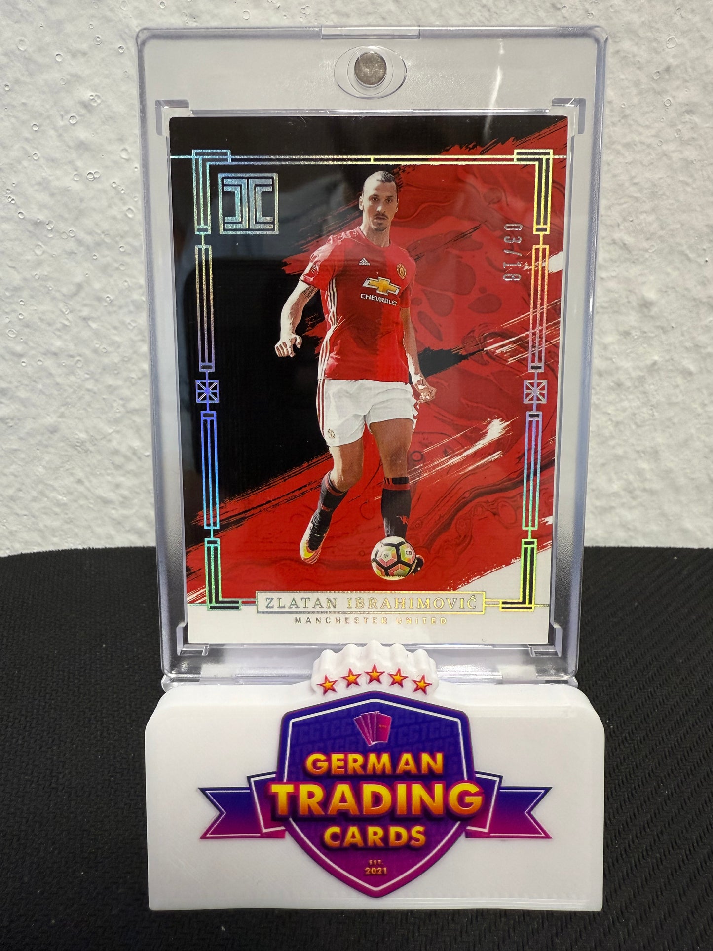 Zlatan Ibrahimovic 03/18 - 2023-24 Panini Impeccable Premier League