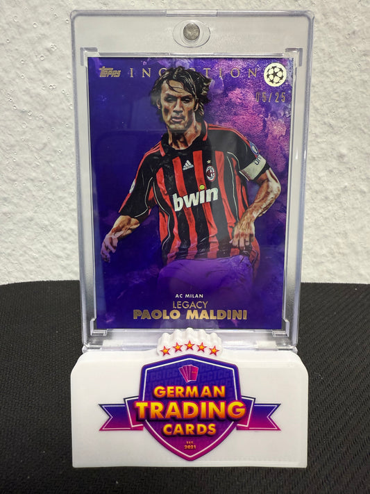 Paolo Maldini Legacy 05/25 - 2021-22 Topps Inception UCC