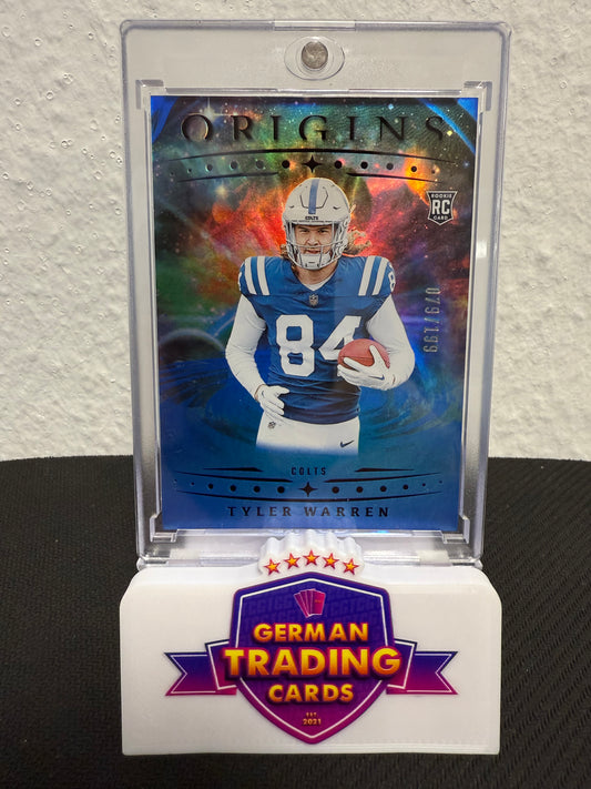 Tyler Warren Rookie 079/199 - 2025 Panini Origins Football