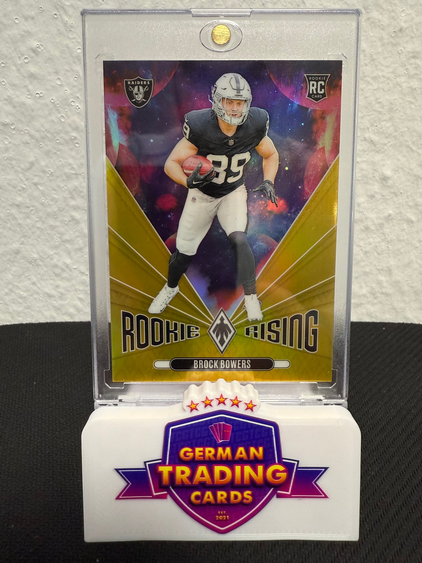 Brock Bowers Rookie Rising 10/10 - 2024 Panini Phoenix Football