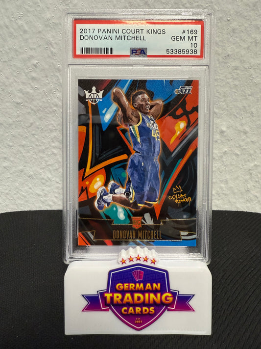 Donovan Mitchell Rookie Level 3 PSA 10 - 2017 Panini Court Kings Basketball