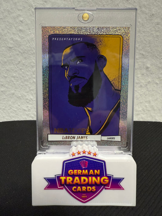 Lebron James Presentations Case Hit SSP - 2023-24 Panini Hoops Basketball