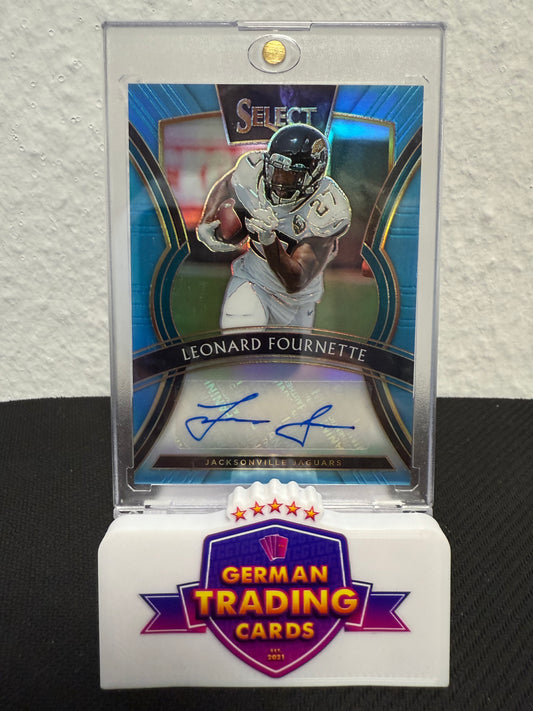 Leonard Fournette Auto 1/3 - 2019 Panini Select Football