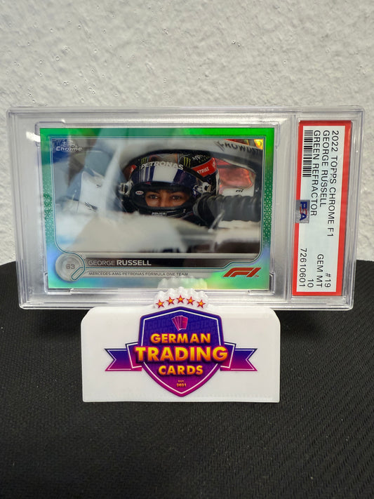 George Russell 39/99 PSA 10 - 2022 Topps Chrome Formula 1 - READ