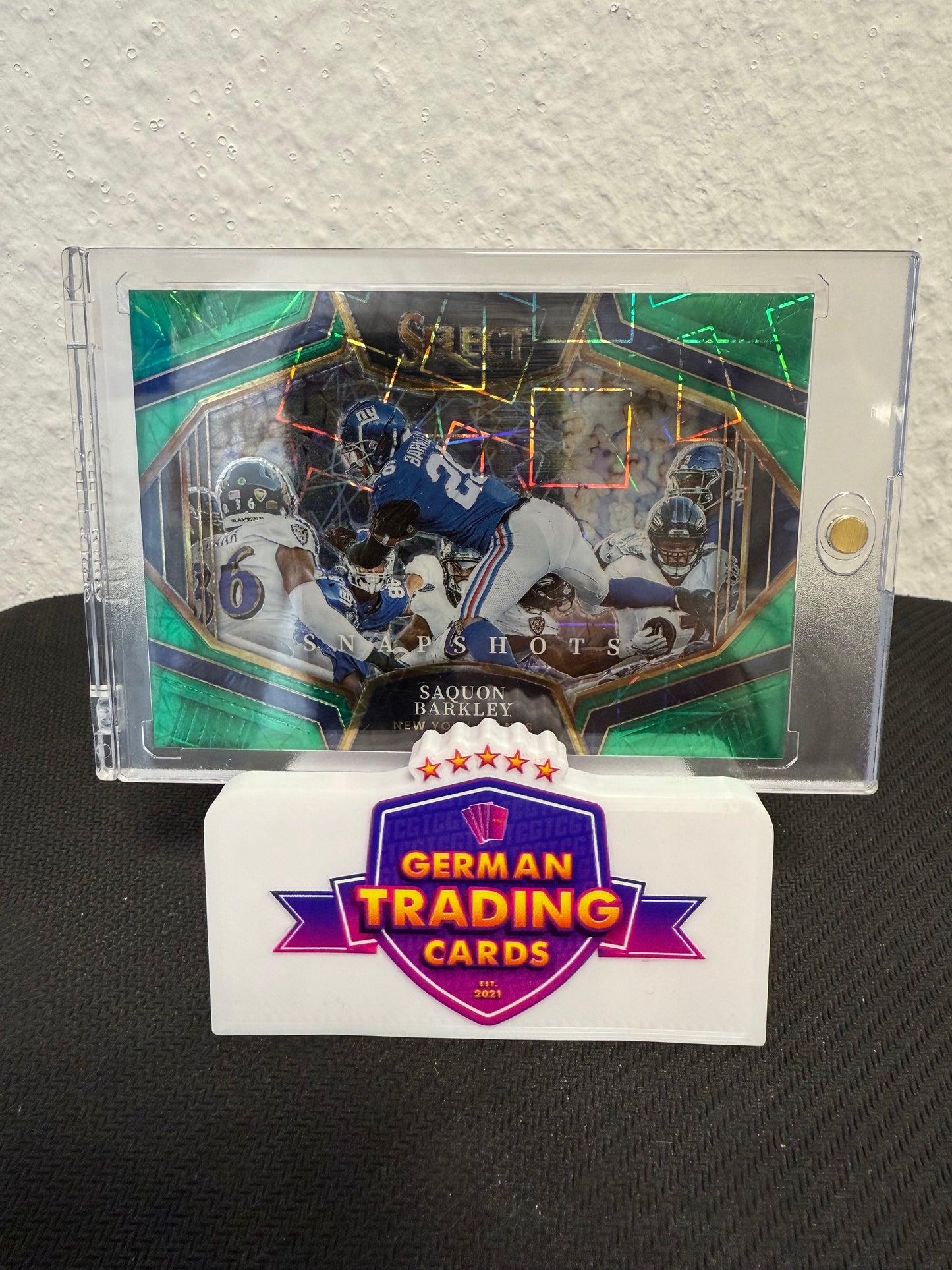 Saquon Barkley Snapshots 4/5 - 2022 Panini Select Basketball