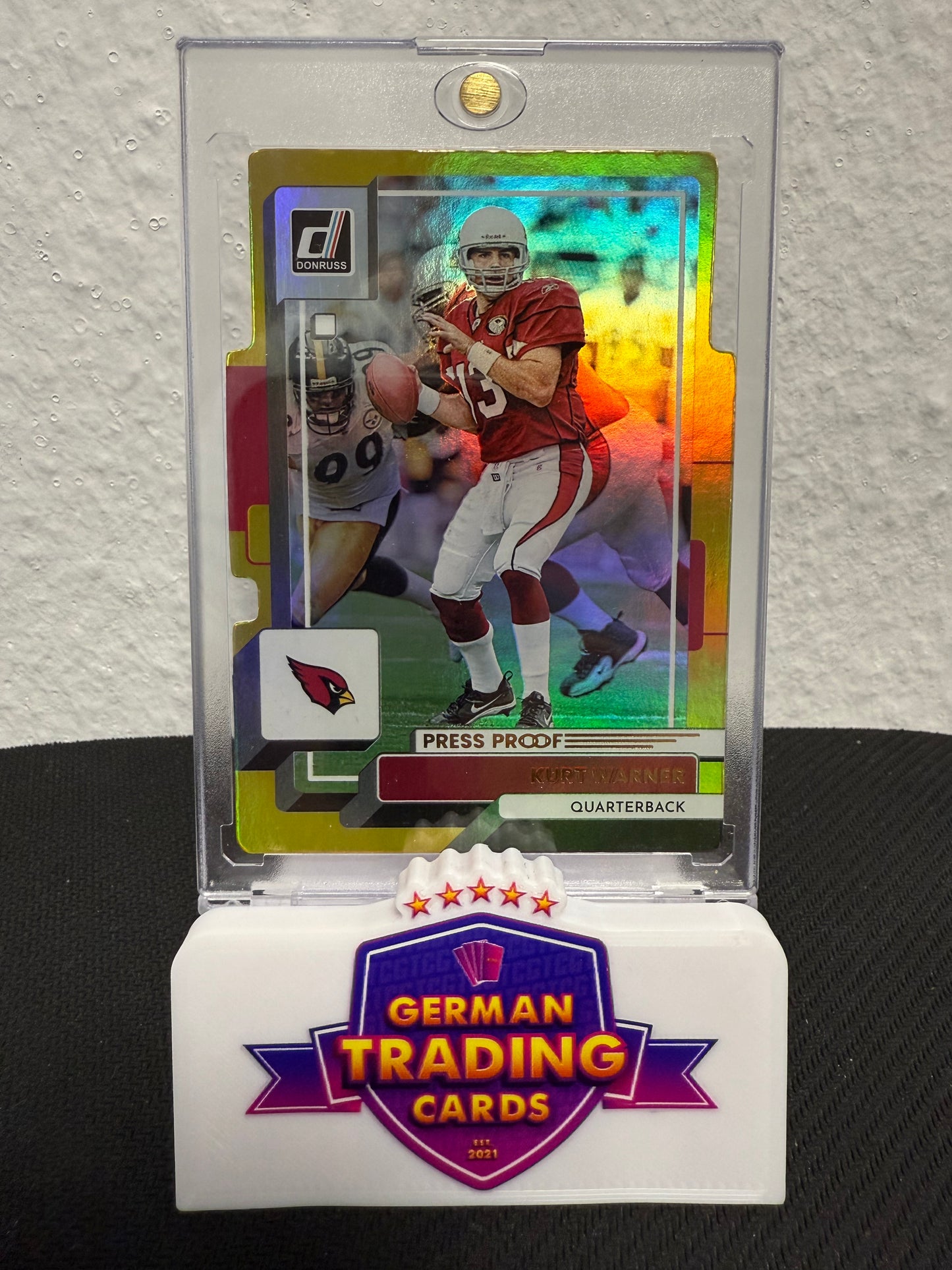 Kurt Warner Die-Cut 20/25 - 2022 Panini Donruss Football