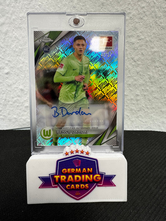 Bence Dardai Rookie Auto Toppsfractor 43/52 - Topps Chrome Bundesliga 2024/25