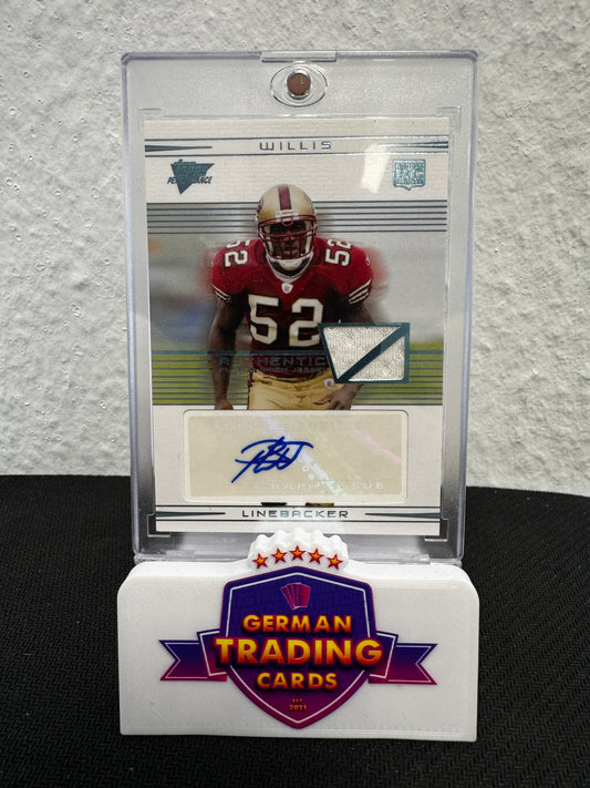 Patrick Willis Rookie Patch Auto - 2007 Topps Performance