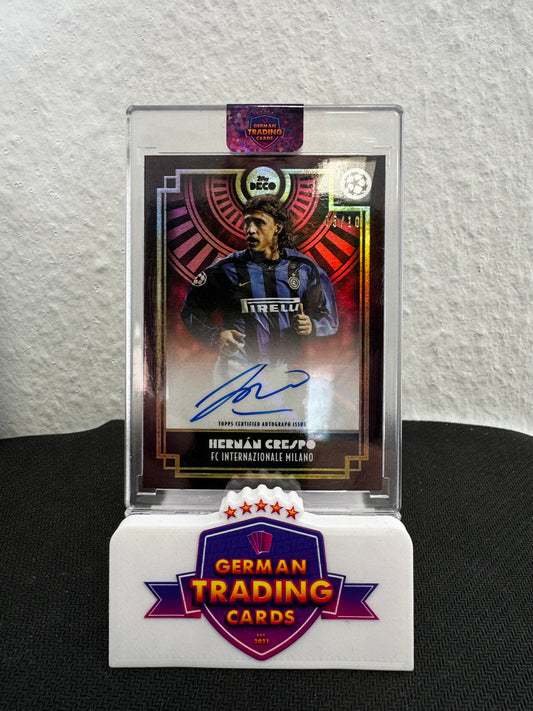 Hernan Crespo Auto 05/10 - Topps Deco UCC 2023/24