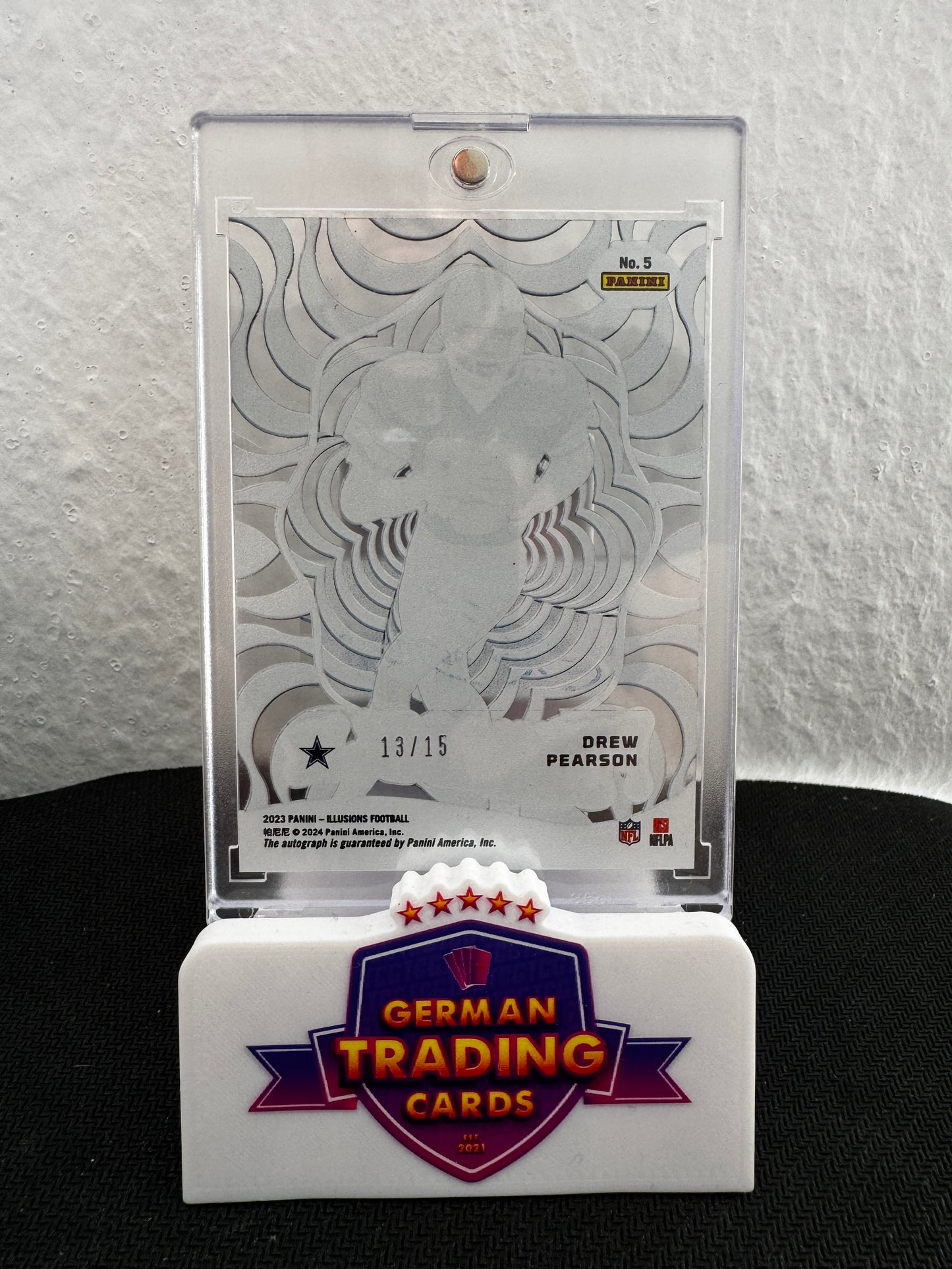 Drew Pearson Funkadelic Auto 13/15 - Panini Illusions Football 2023