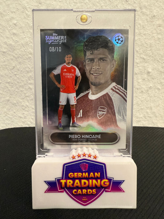 Piero Hincapie 08/10 - 2025-26 Topps Summer Signings UCC