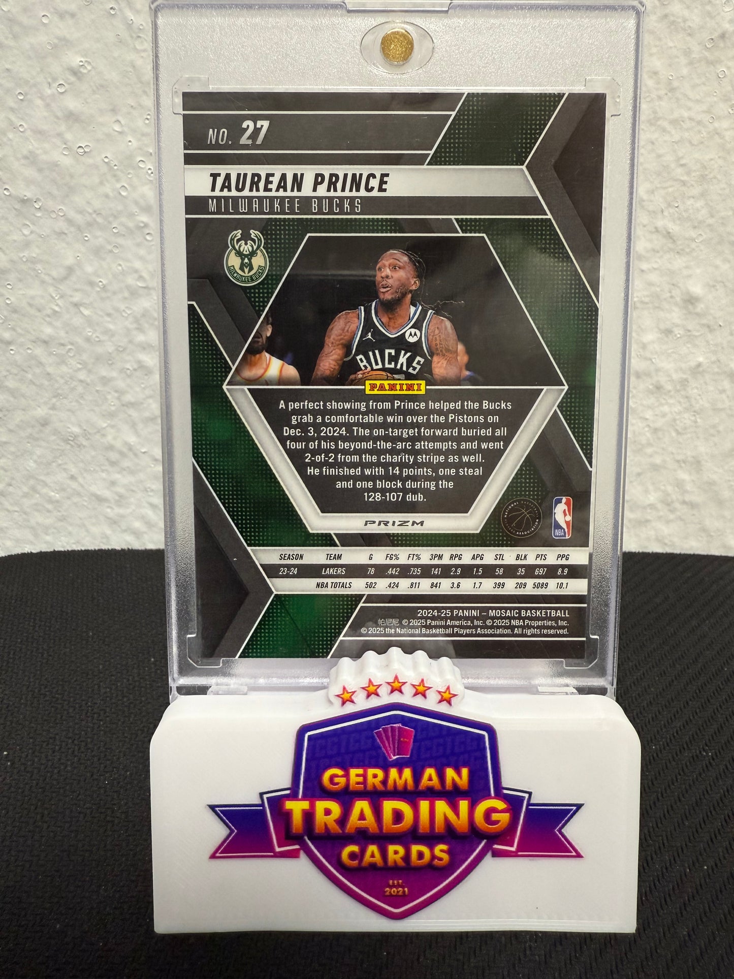 Taurean Prince Year of the Snake Case Hit SSP - 2024-25 Panini Mosaic Basketball
