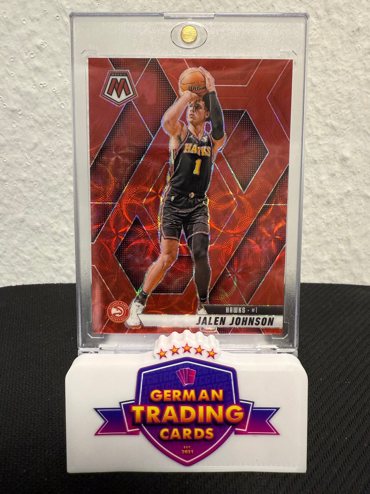 Jalen Johnson 70/75 - 2024-25 Panini Mosaic Basketball
