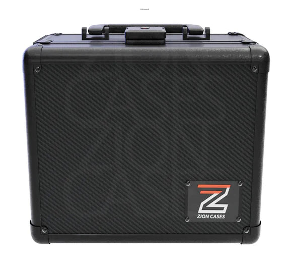 Zion Slab Case 2 Row - Carbon Fiber Black