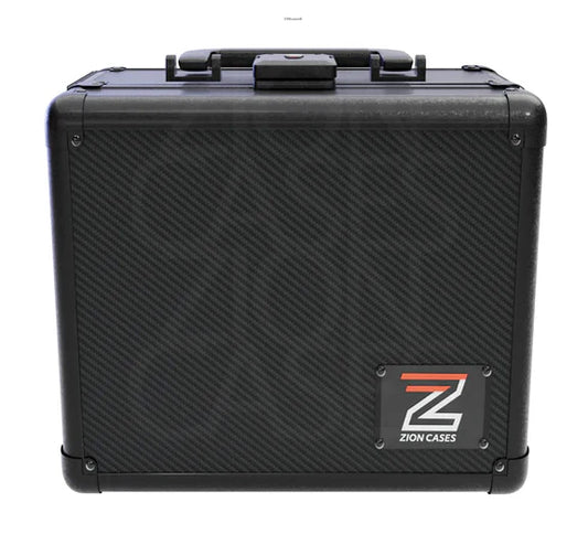 Zion Slab Case 2 Row - Carbon Fiber Black